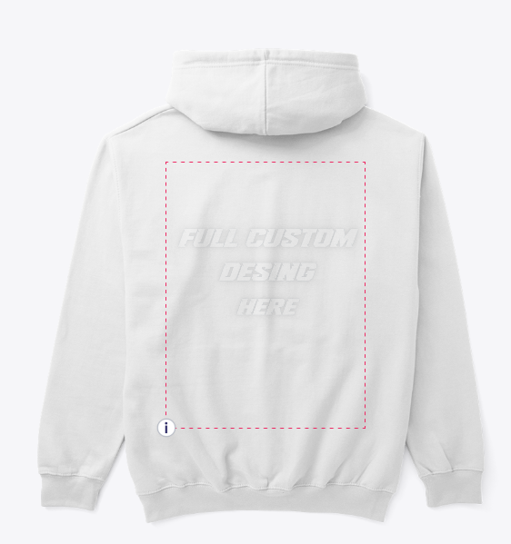 Full custom print huppari