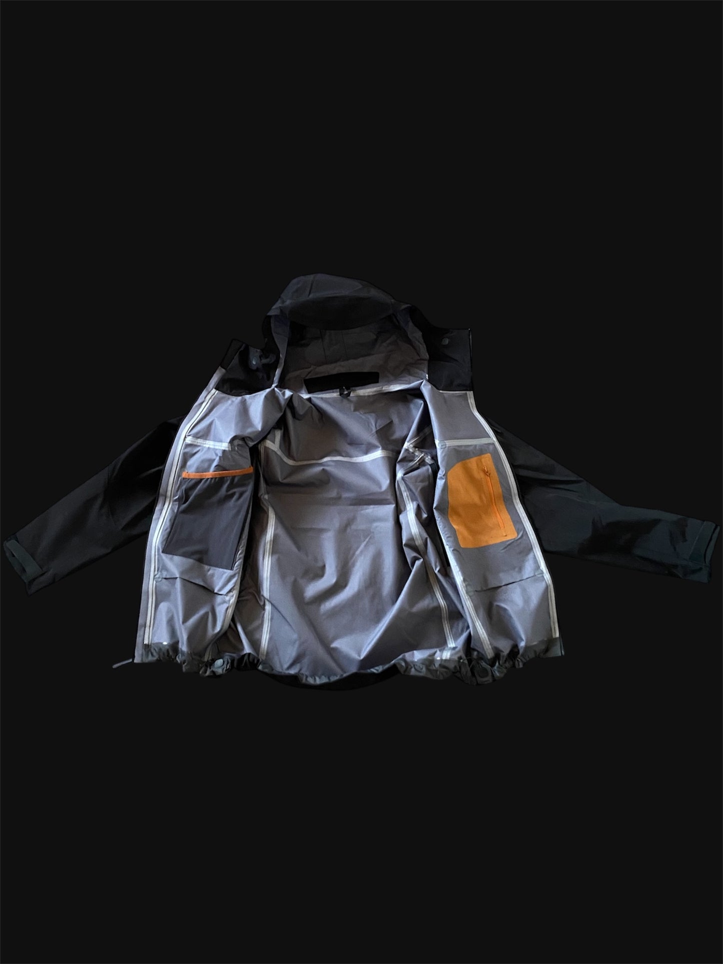 Lineform snow jacket black