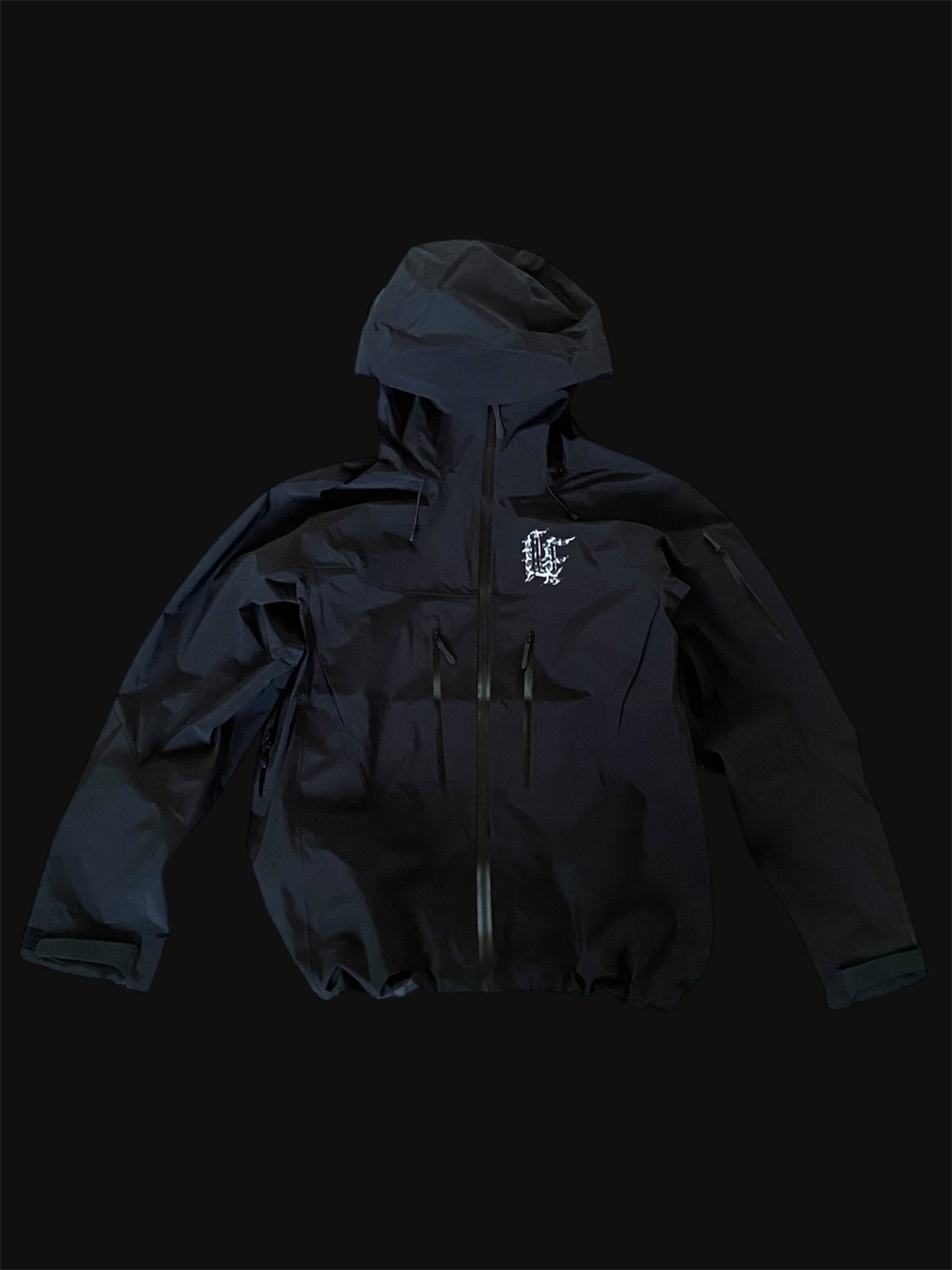 Lineform snow jacket black